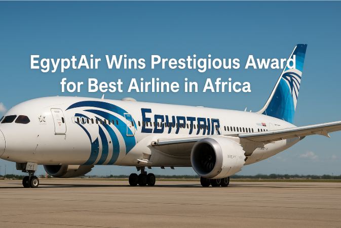 EgyptAir gana prestigioso premio a la Mejor Aerolínea de África